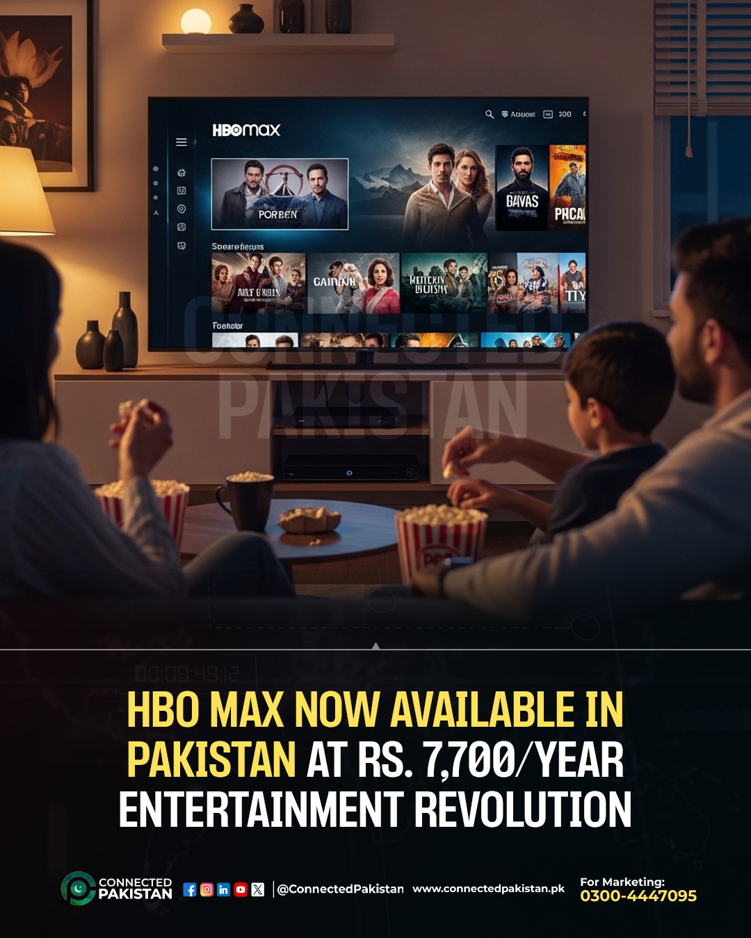 Connected - HBO Max Officially Launches in Pakistan! 🇵🇰 The wait is ...