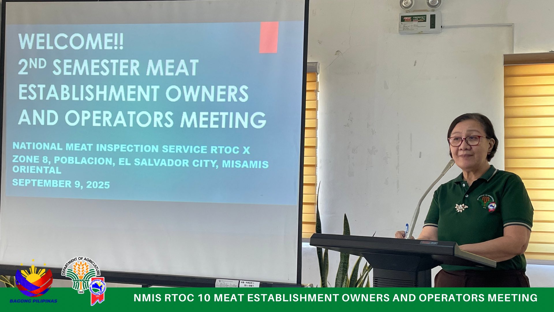 HAPPENING NOW: NMIS RTOC X Meat... - NMIS Northern Mindanao | Facebook