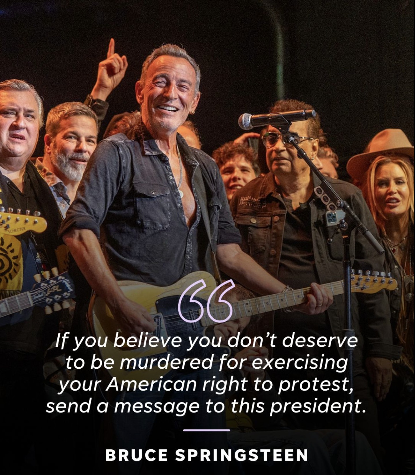 The Boss slammed the Trump regime's... - Integrity First PAC | Facebook