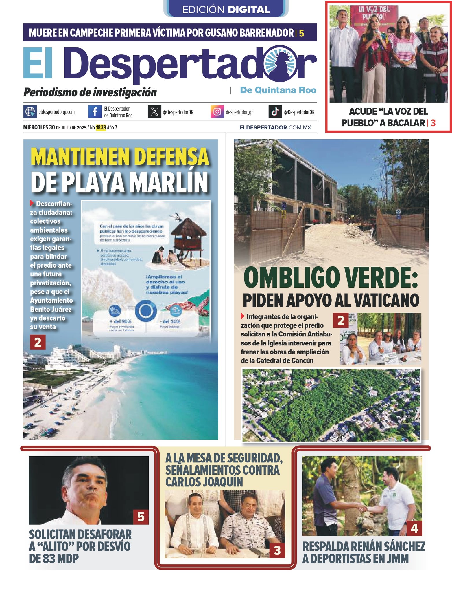 El Despertador de Quintana Roo