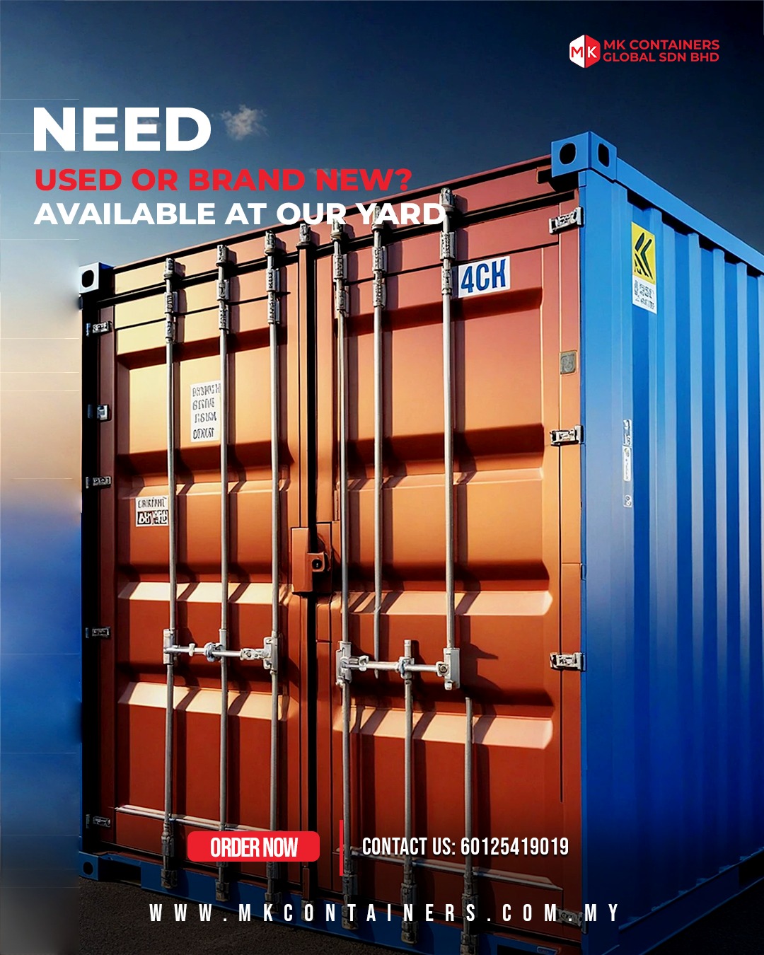 MK - .📢 Perlukan Kontena Baru atau Terpakai? Kami Ada! 🚛 20ft & 40ft ...