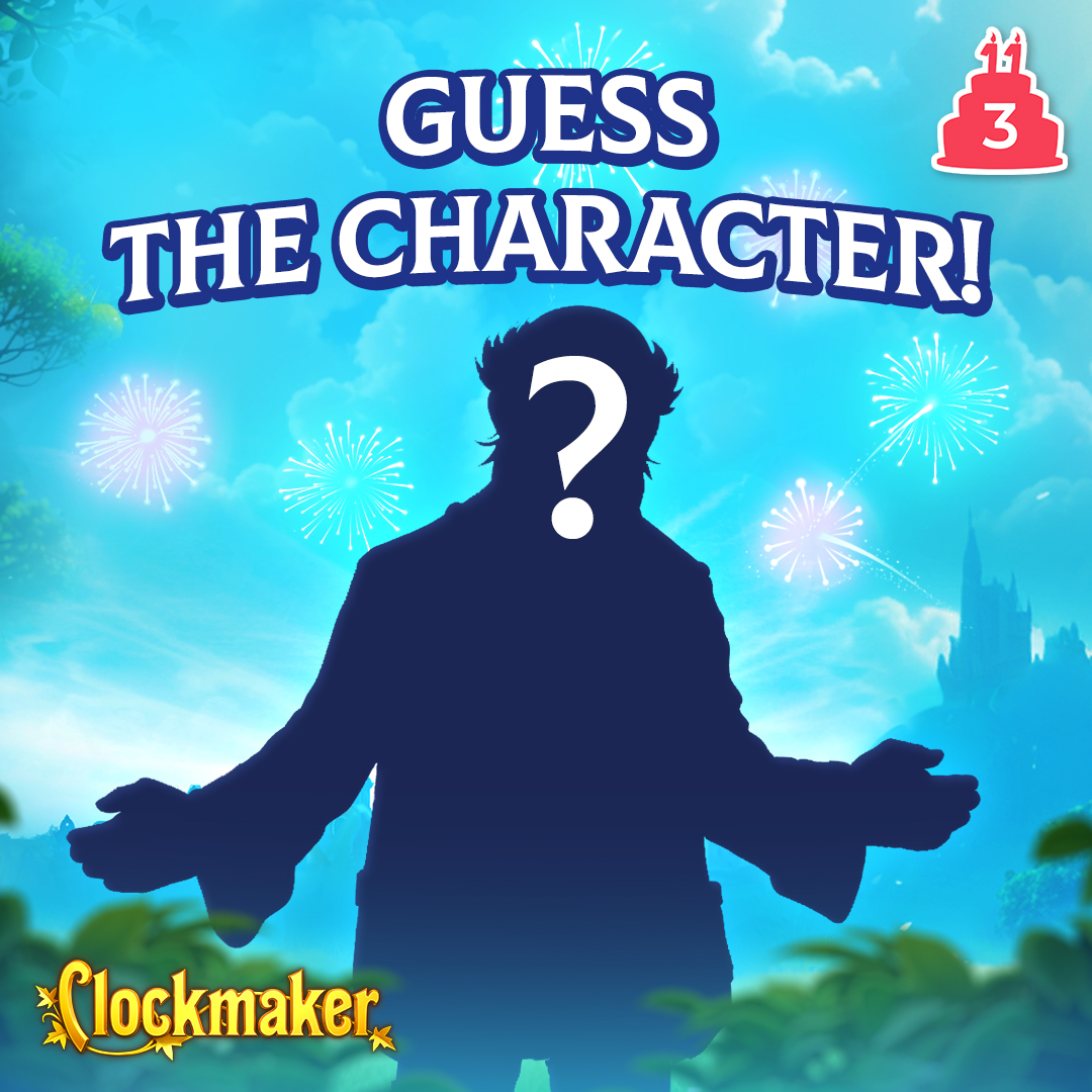 Clockmaker - 🤔 𝐖𝐡𝐨’𝐬 𝐭𝐡𝐚𝐭 𝐂𝐥𝐨𝐜𝐤𝐦𝐚𝐤𝐞𝐫 𝐜𝐡𝐚𝐫𝐚𝐜𝐭𝐞𝐫? ️... | Facebook