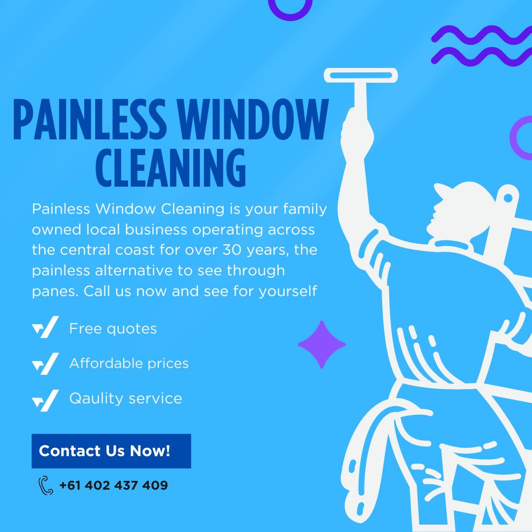 Painless Window Cleaning