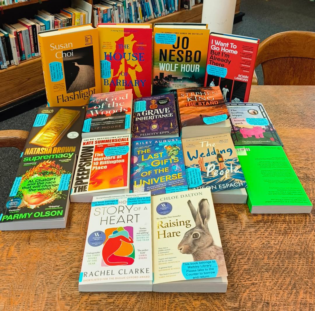 Lovely new books available now.... - Save Walkley Library | Facebook
