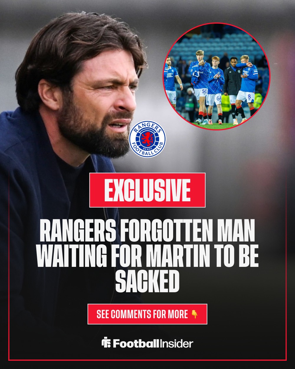 Football - 🔵 The Rangers FC fans aren't the only ones wishing for ...