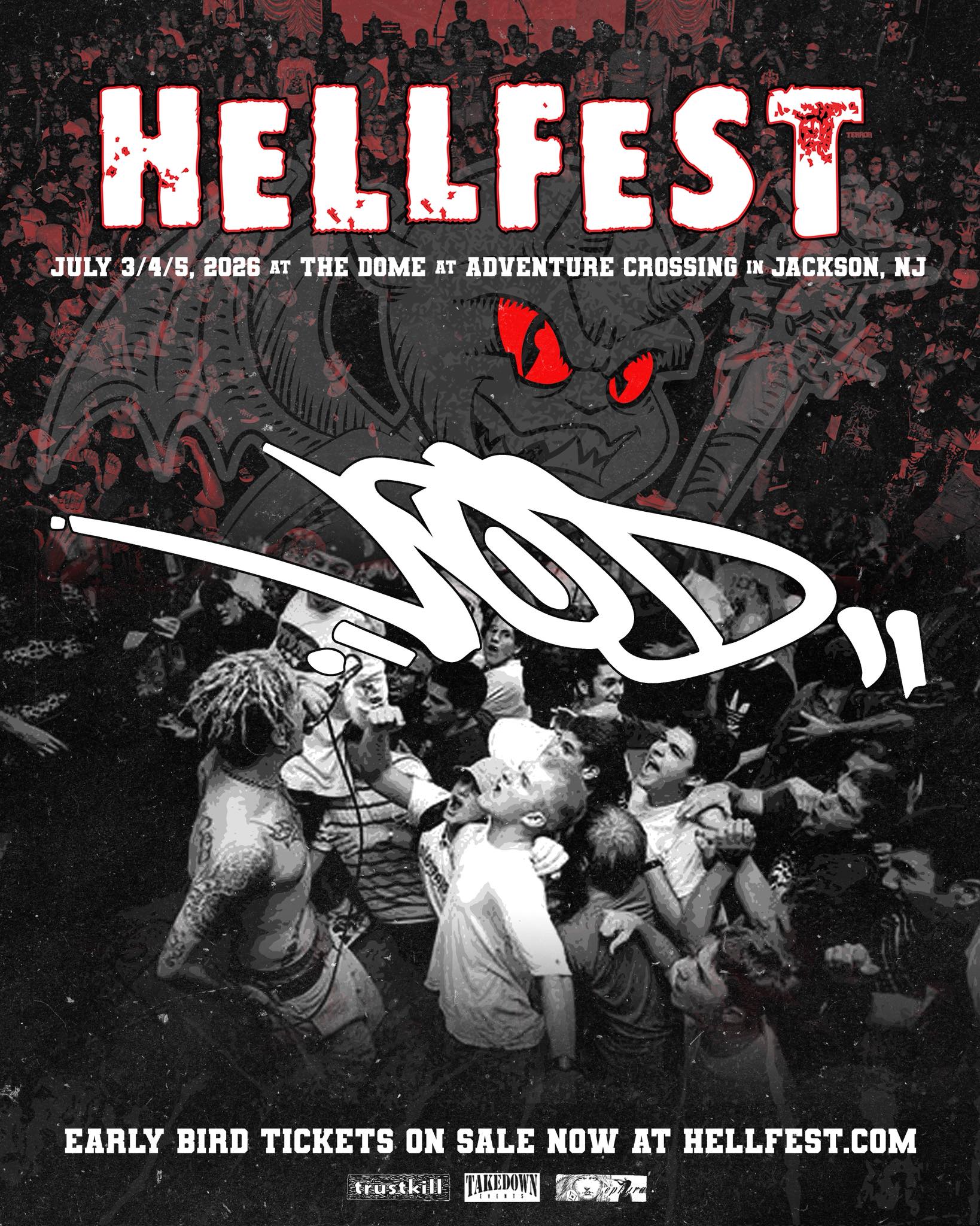 ☠️ Hellfest is July 3/4/5, 2026 at The Dome at Adventure