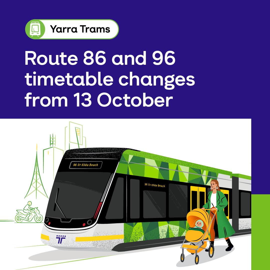 Yarra - From 13 October 2025, we’re introducing a new timetable on ...