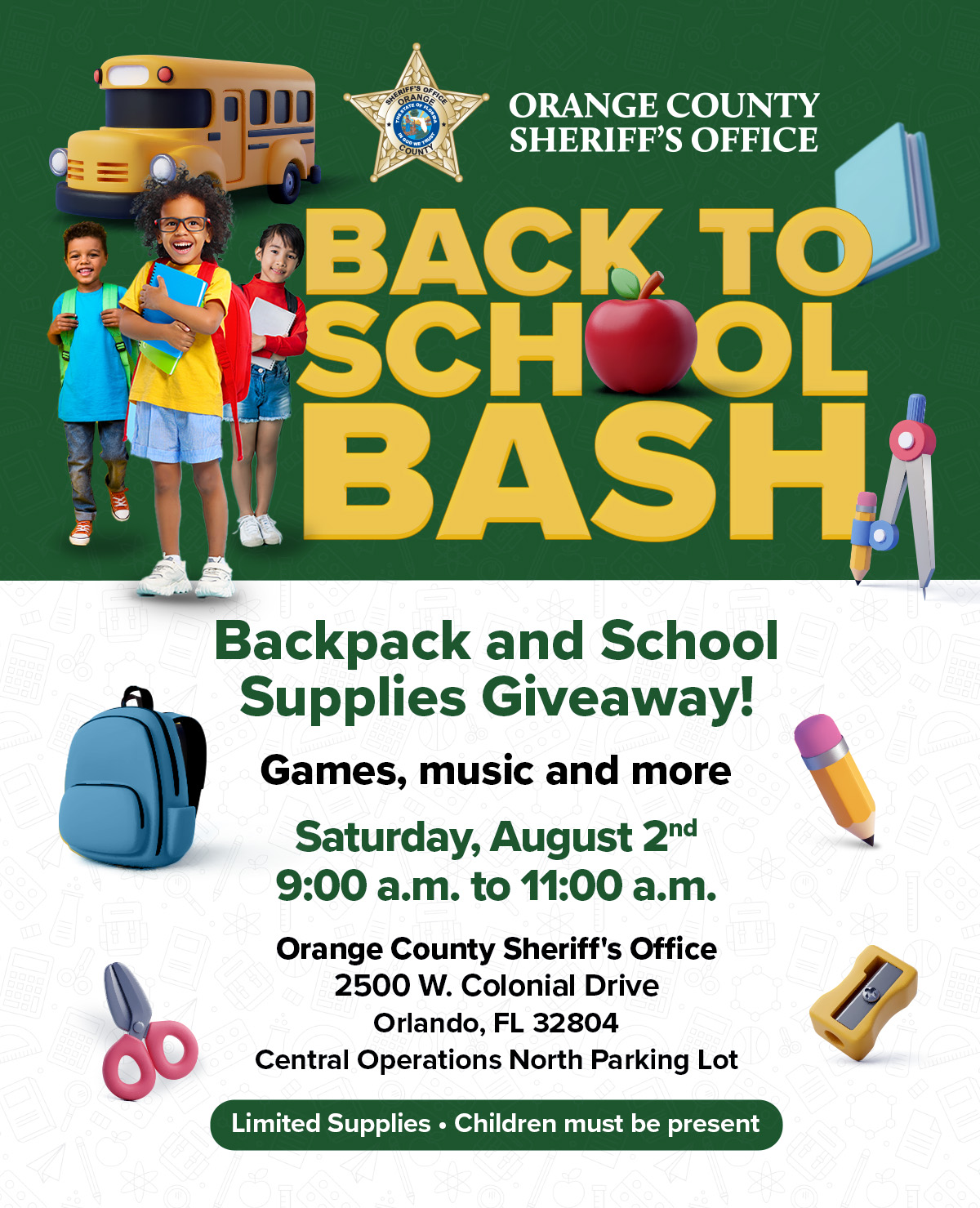 Get ready for the 2026-2027 school year at our Back to School Bash