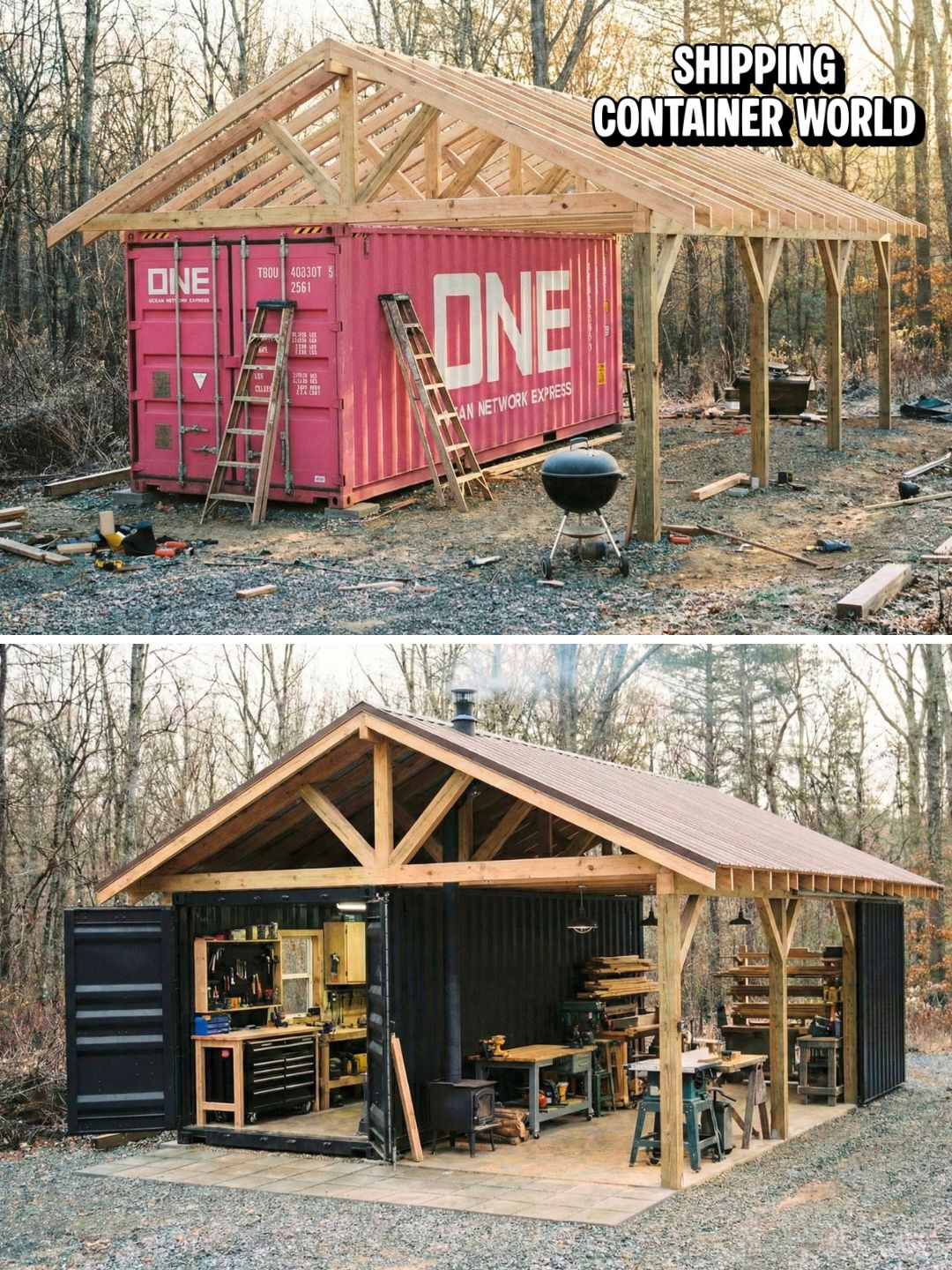 Shipping - Goodbye Pink, Hello Rustic! The ultimate backyard workshop ...