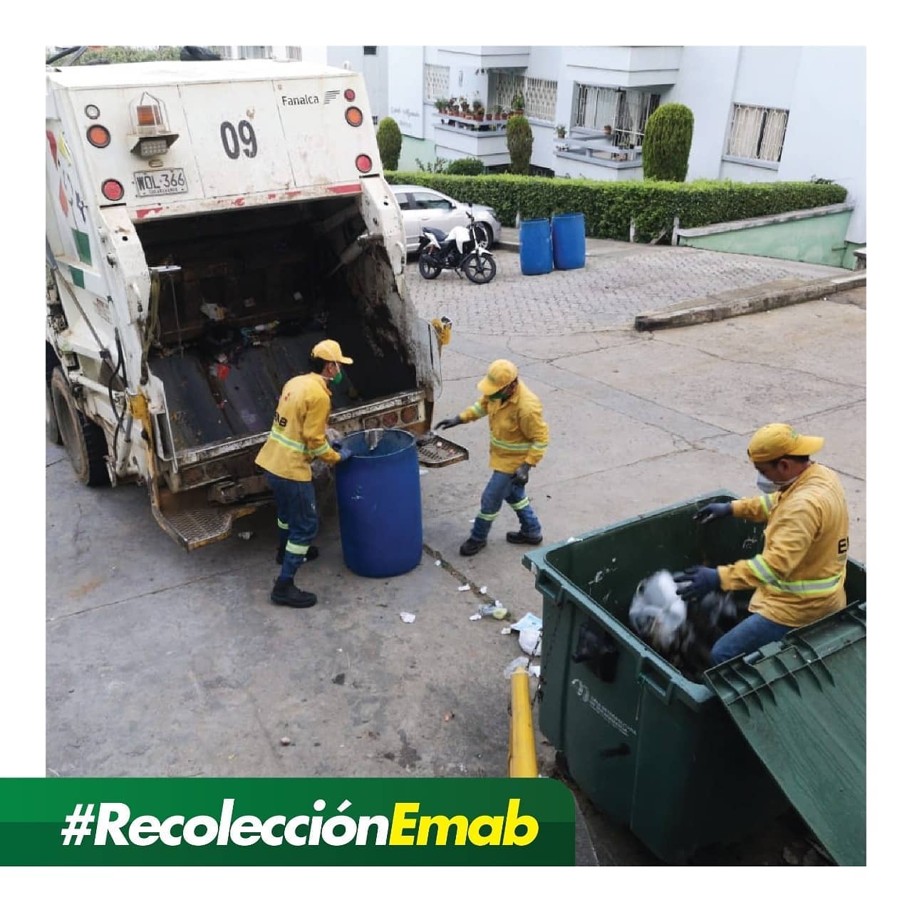 #RecolecciónEmab |... - Empresa de Aseo de Bucaramanga EMAB | Facebook