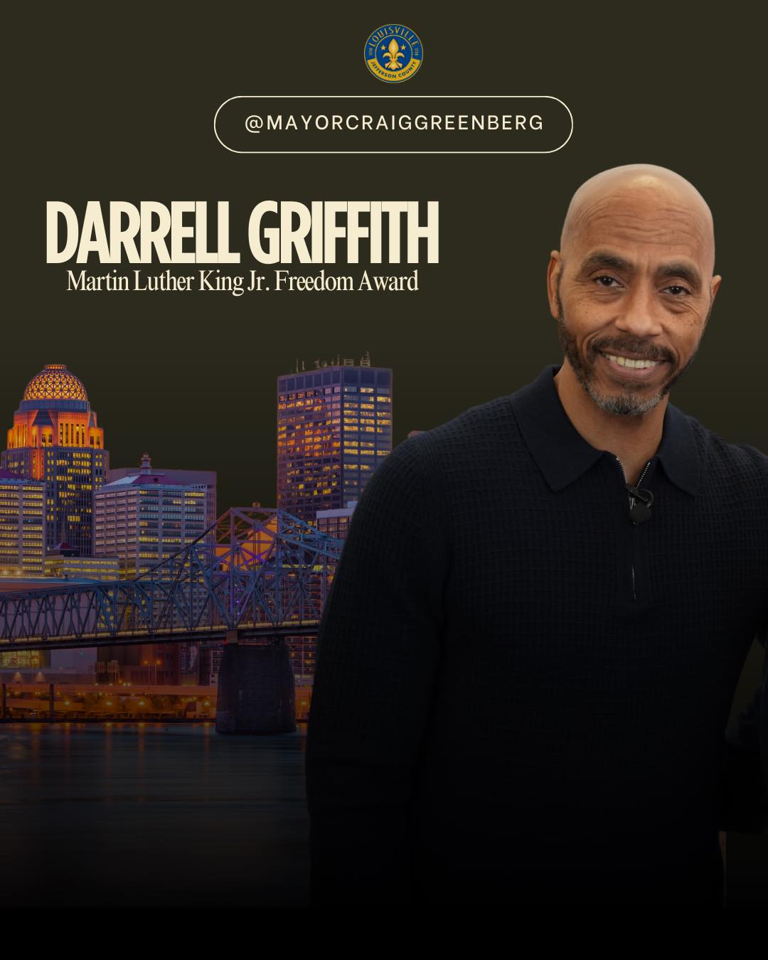 Meet Darrell Griffith, one of this... - Mayor Craig Greenberg | Facebook