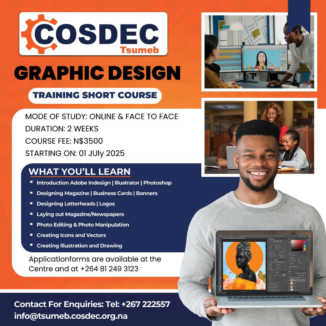 Cosdec - Become a Graphic Designer for Just N$ 3500 Ready to turn your ...