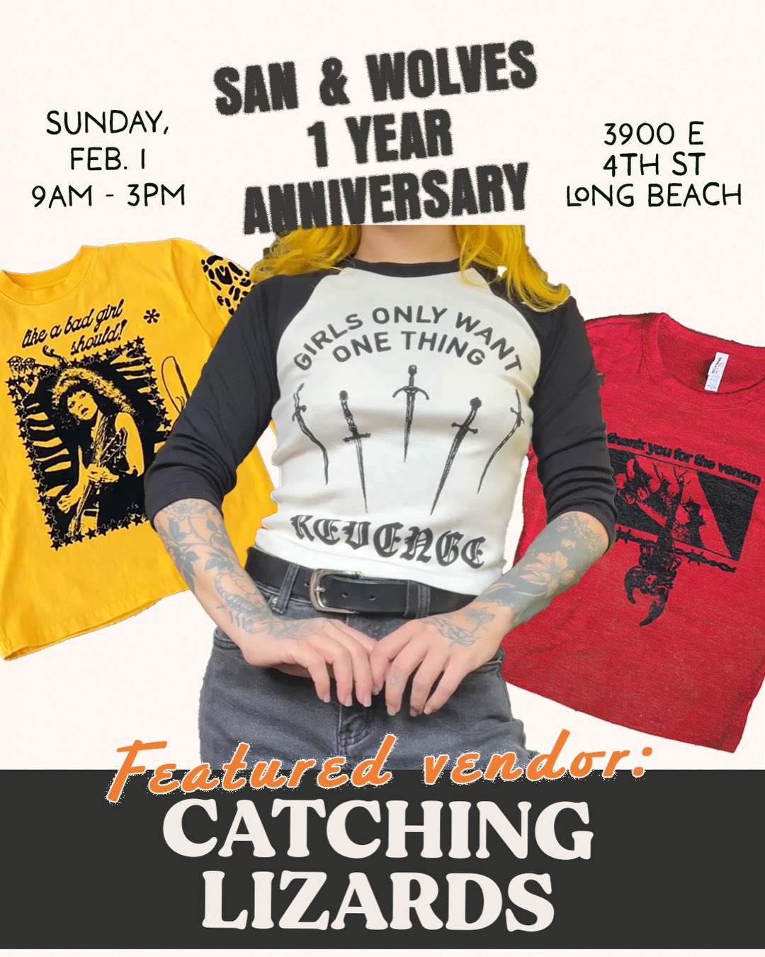 💥 We’re turning 1 & you’re invited... - San & Wolves Bakeshop | Facebook