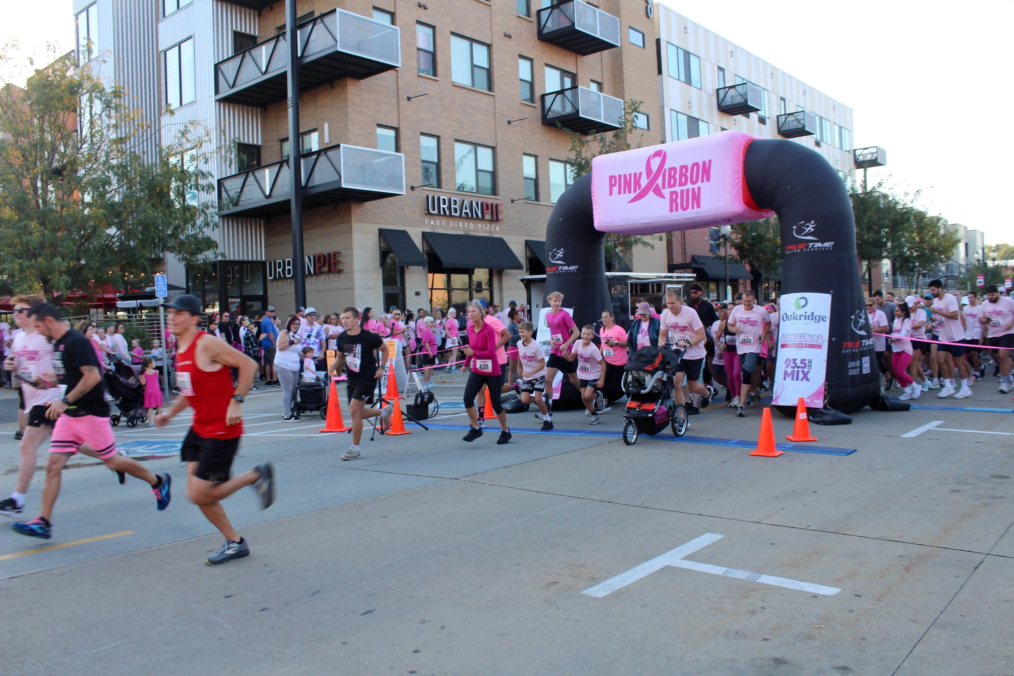 Pink Ribbon Run/Walk - Cedar Falls Downtown District - The CF Cheer ...