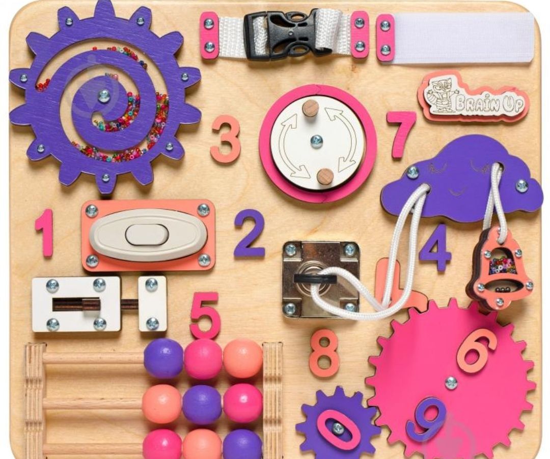 Tablero Sensorial 8 En 1 Para Niños 1-2 Años | Juguete Montessori Con Sonido Y Luz | Regalo Educativo Cumpleaños