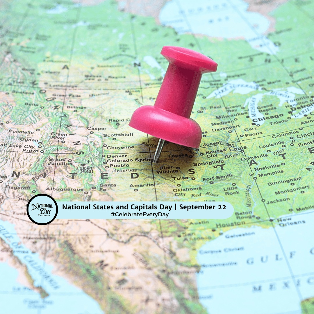 50 states, 50 capitals—how many... - National Day Calendar | Facebook