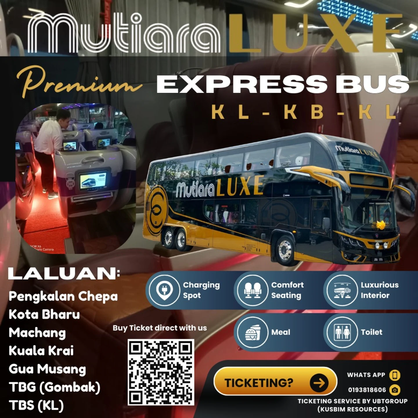 *MUTIARA LUXE (BAS... - Kaunter Tiket Taman Universiti Skudai | Facebook