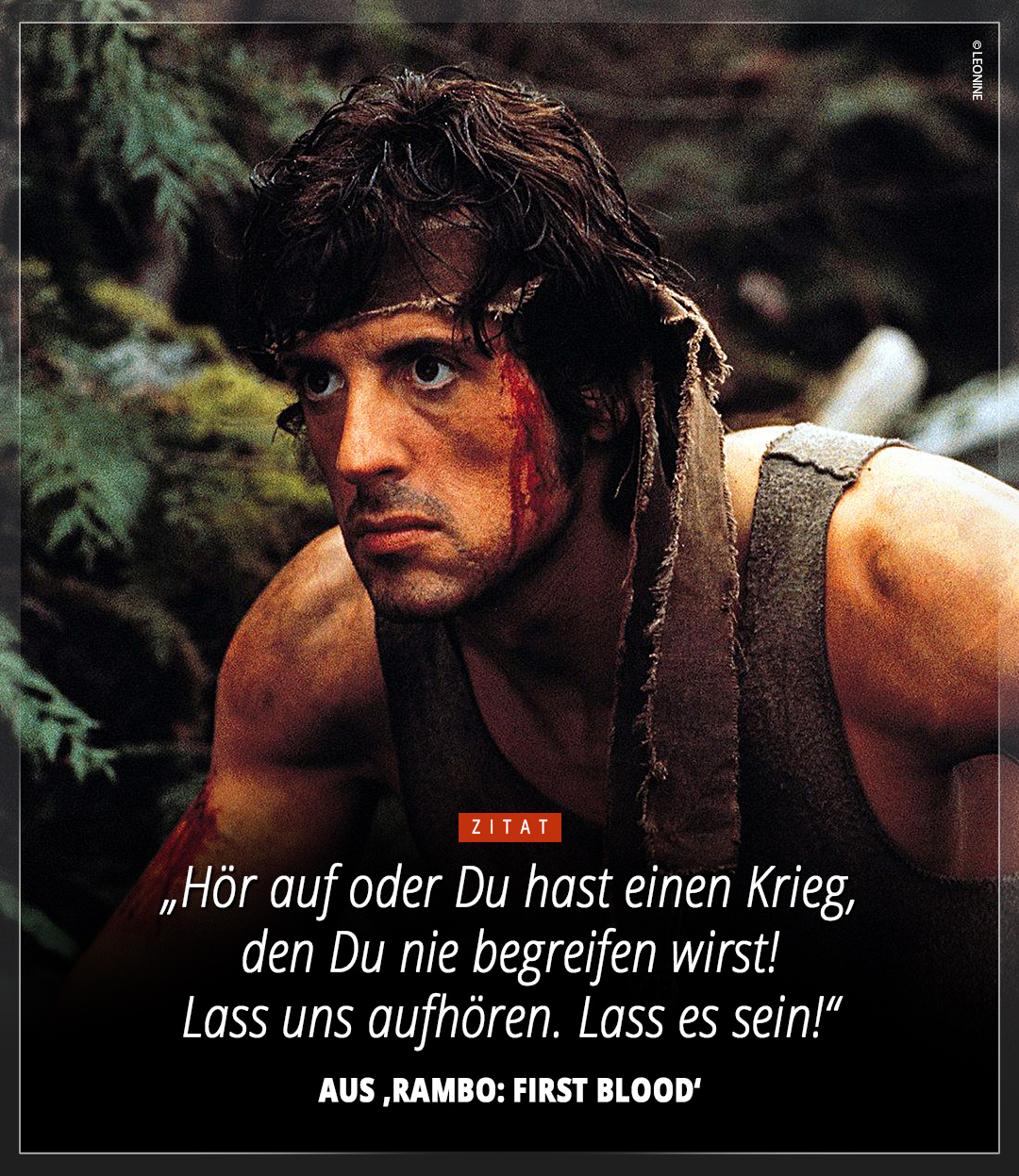 MANN.TV - Ein Satz, der bis heute Gänsehaut macht. Sylvester Stallone ...