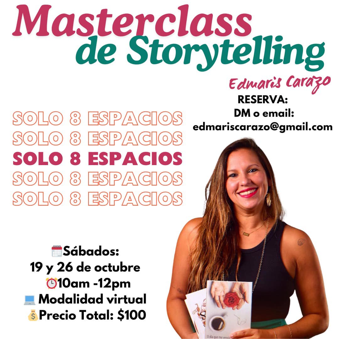 Edmaris - ¿Para qué te sirve un taller de Storytelling? ️ Montar ...