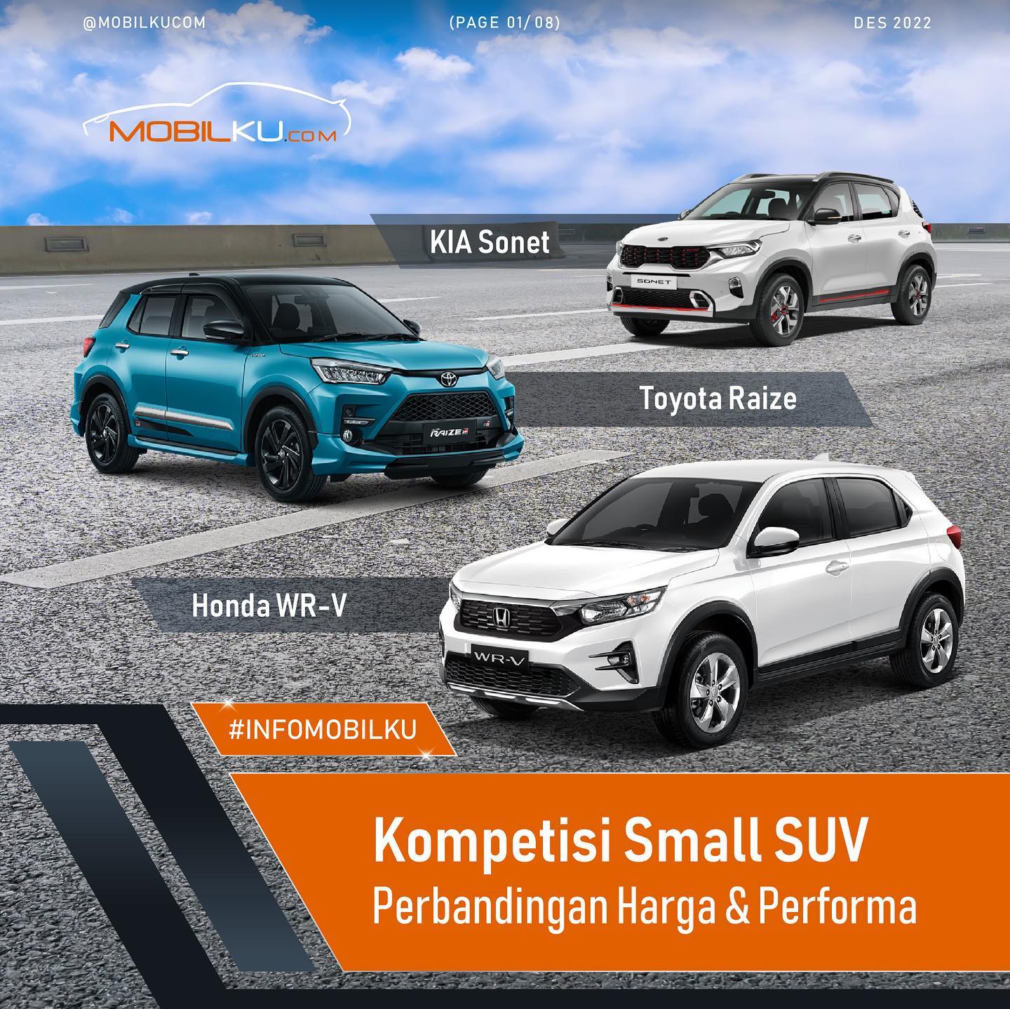 Mobilku.com - Mobil dengan tipe small SUV menjadi pilihan...