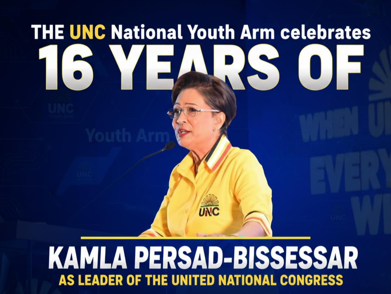 Today we... - United National Congress | National Youth Arm | Facebook