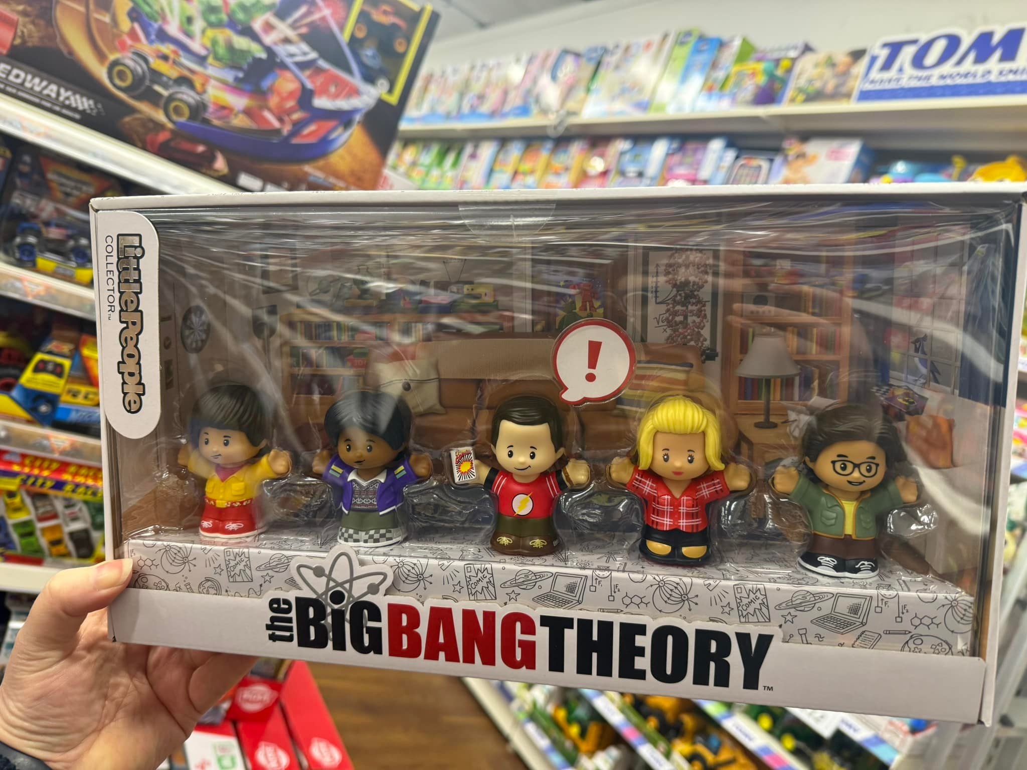 BAZINGA!! Fisher Price Little People x Big Bang Theory 😍