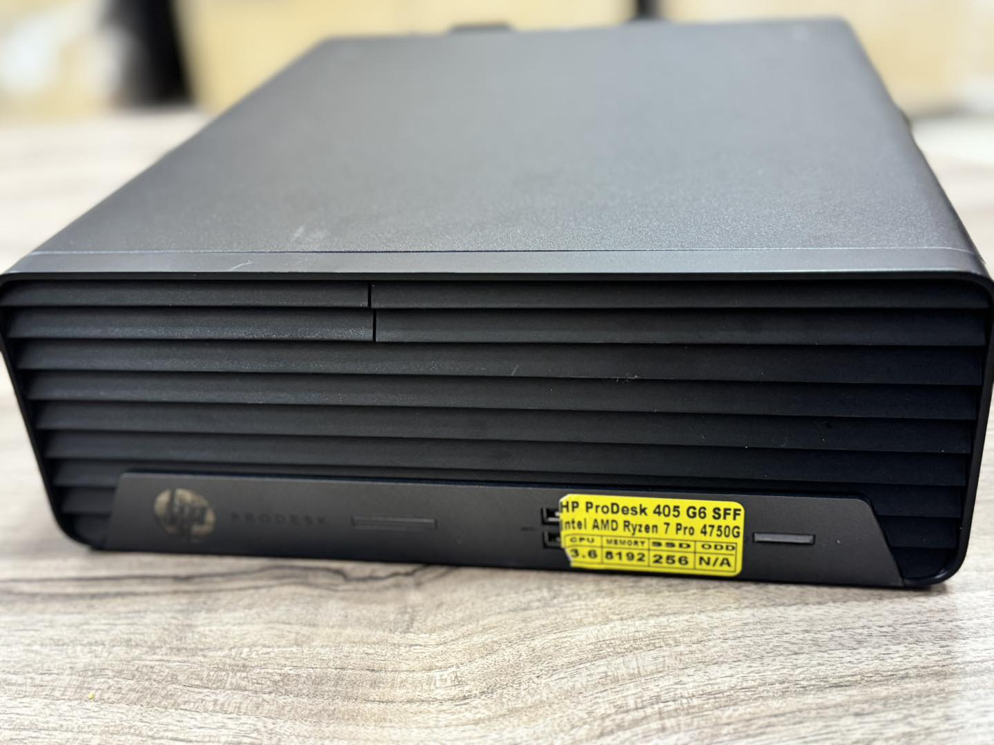 HP EliteDesk 405 G6 Desktop Computer - AMD Ryzen 7 PRO 4750G Octa 