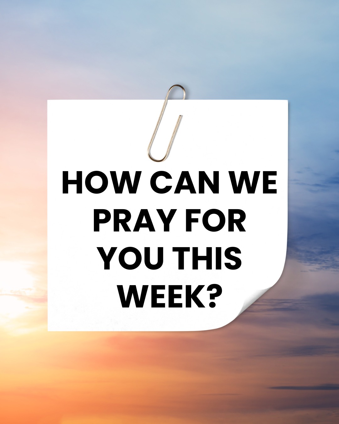 Your turn! Hit the comments and... - Springfield Faith Center | Facebook
