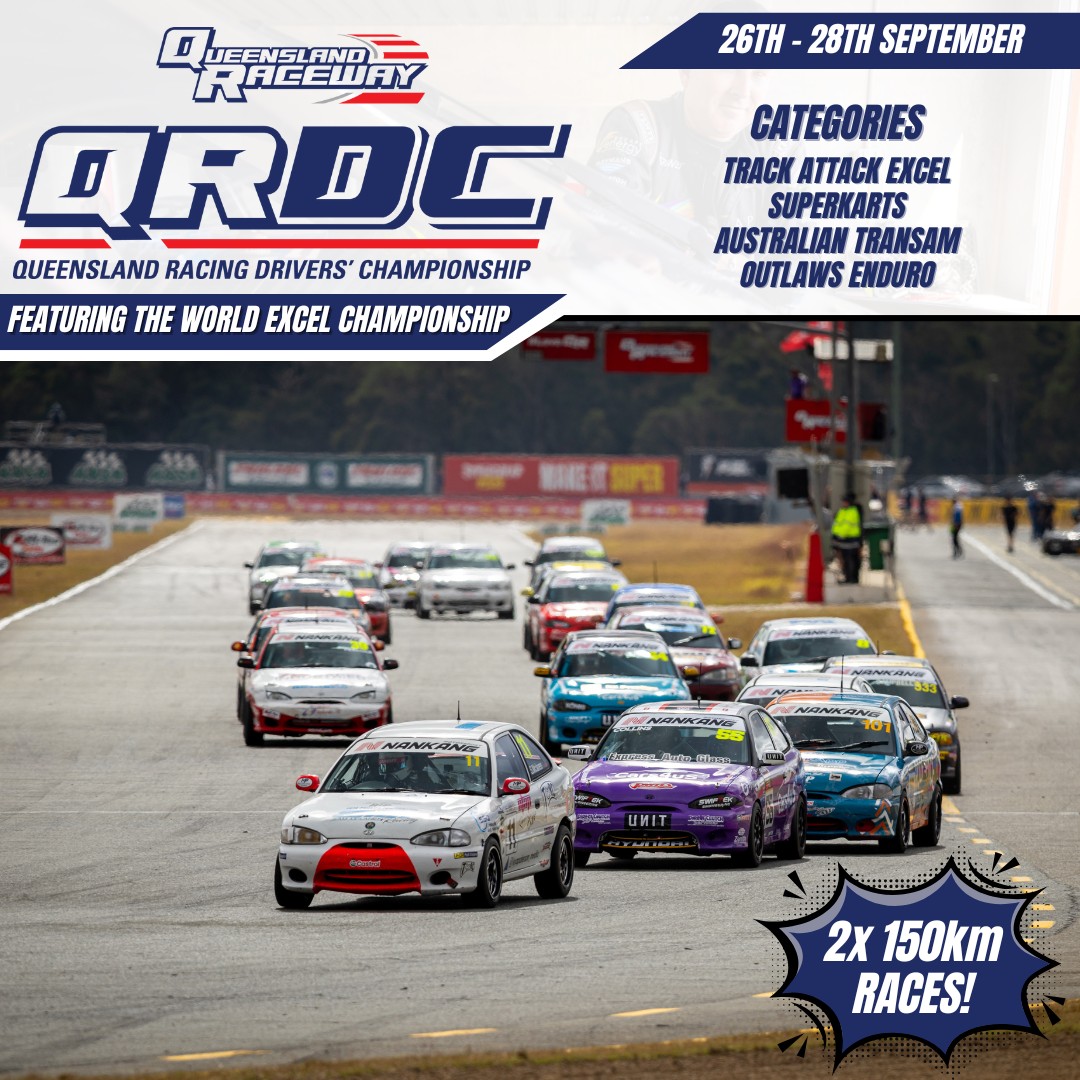 🚨 QRDC Round 3 is almost here! 🚨... - Queensland Raceway | Facebook