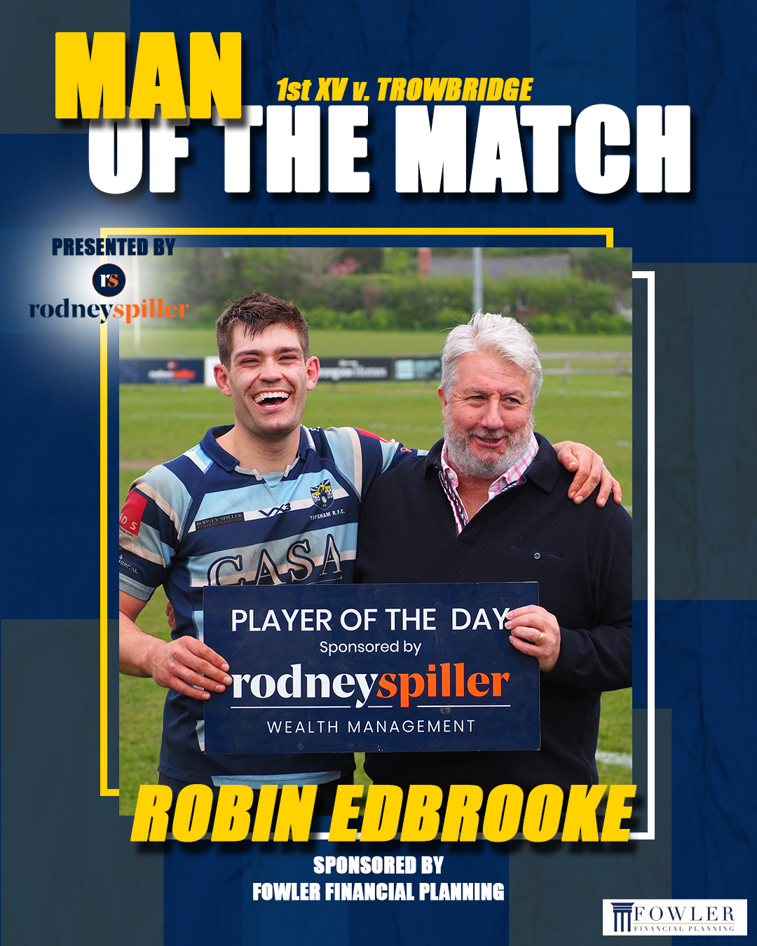 Topsham RFC - 🏆 Player of the Match Awards (Sat 12th... | Facebook
