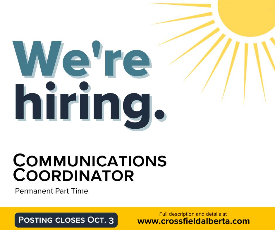 The Town of Crossfield is seeking a... - Town of Crossfield | Facebook