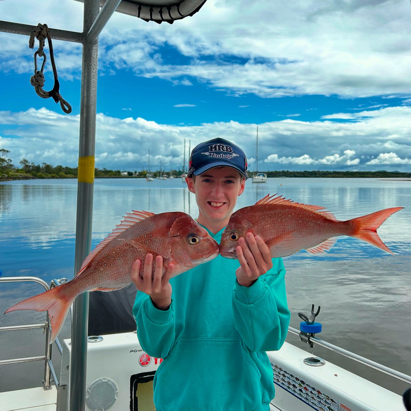 Yamba - While Tom is all smiles with his snapper he caught last week 🐟 ...