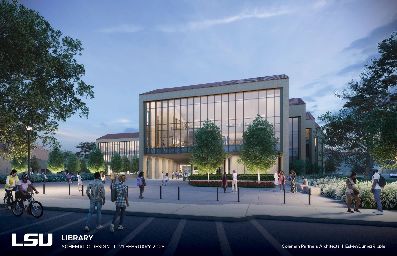 DonahueFavret - New update to share on the future LSU Library ...
