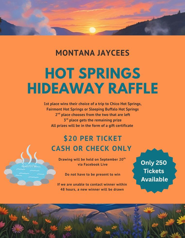 Montana Jaycees - Selling stops at 6pm tonight and the... | Facebook