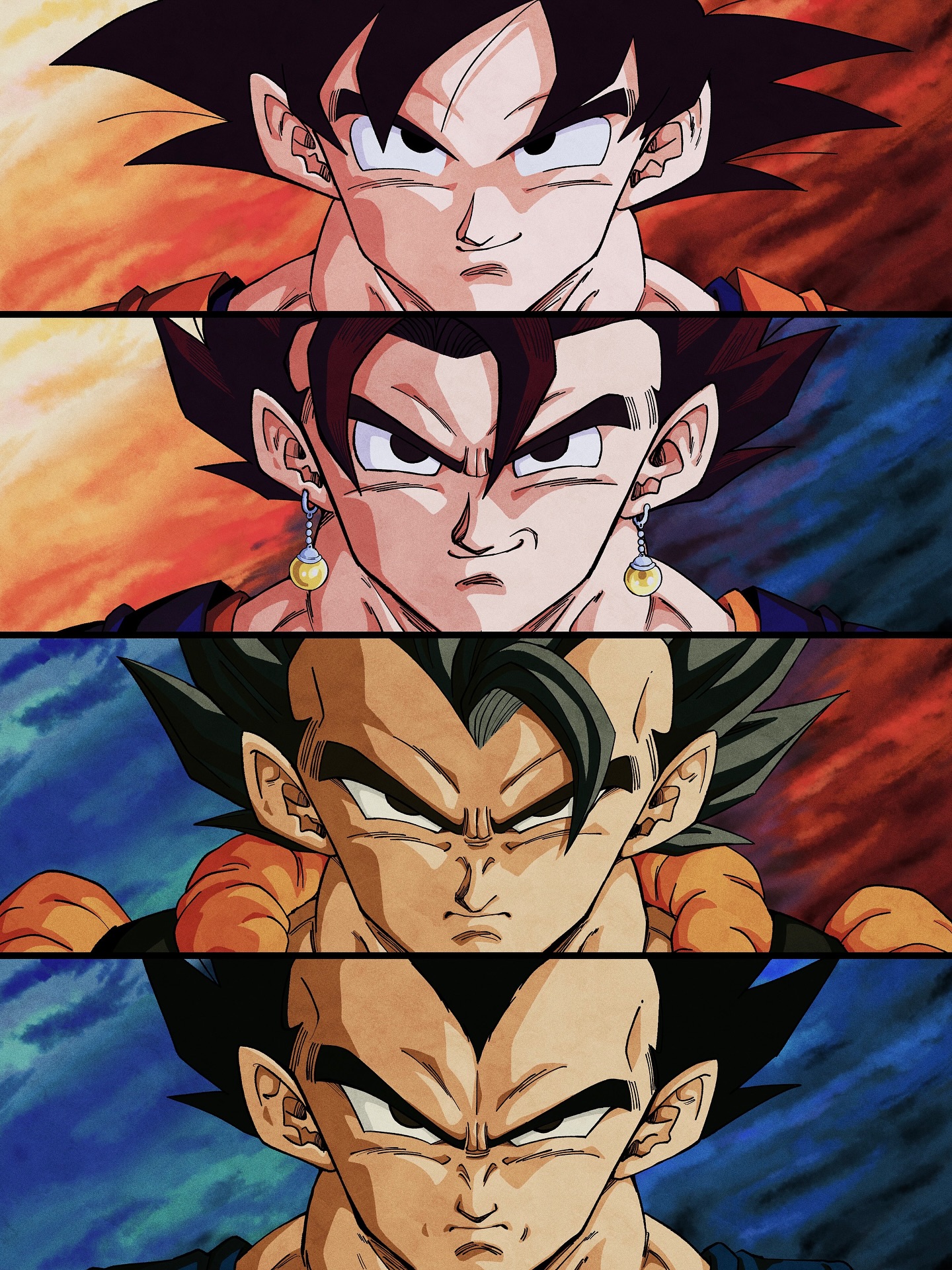 Gogeta - VEGITO / GOGETA 🔥 🐉 follow @official.gogeta.blue for more ...