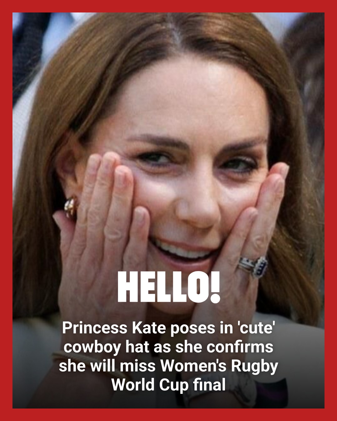 HELLO! - Princess Kate released a message, alongside a... | Facebook
