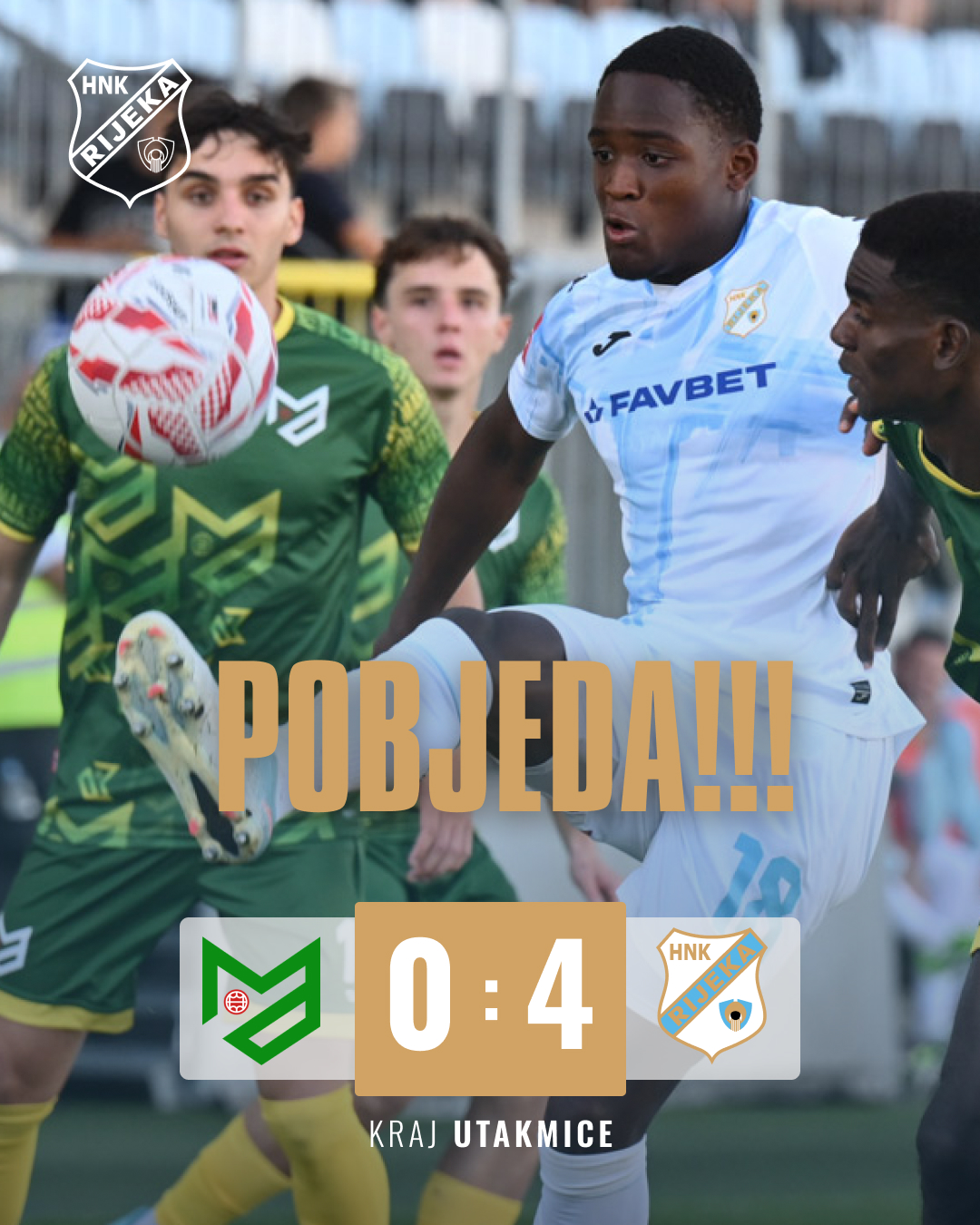 NK Rijeka - Dantas, Jurić, Adu-Adjei i Gojak za prvi korak... | Facebook