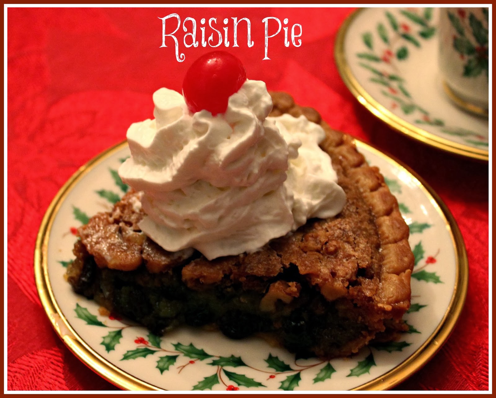 Sweet - Today is National Raisin Day and this 