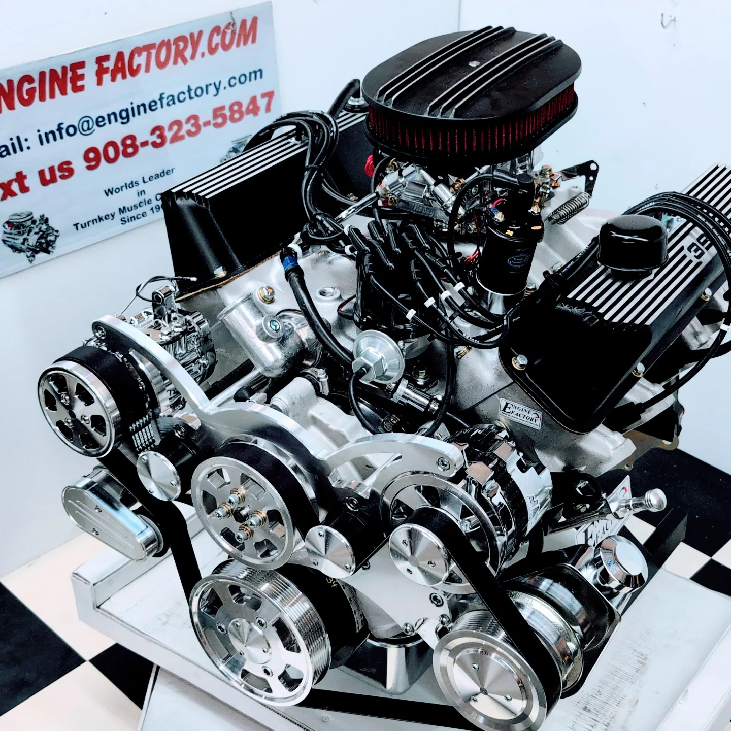 Muscle Car Engines - Look at this 302 Ford / 360 H.p going in 1968 ...