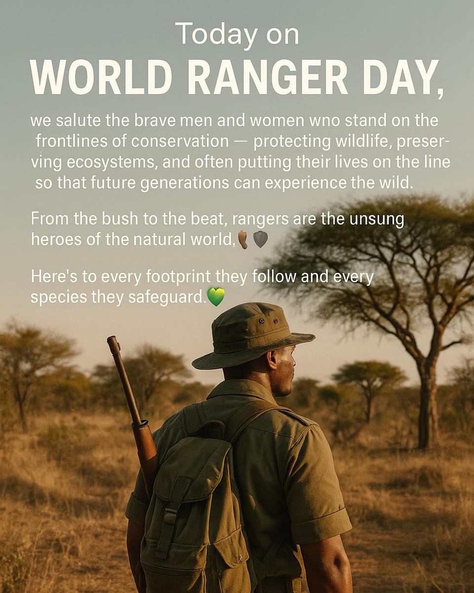 Thorn - 🌍🌿 Today on World Ranger Day, we salute the brave men and women ...