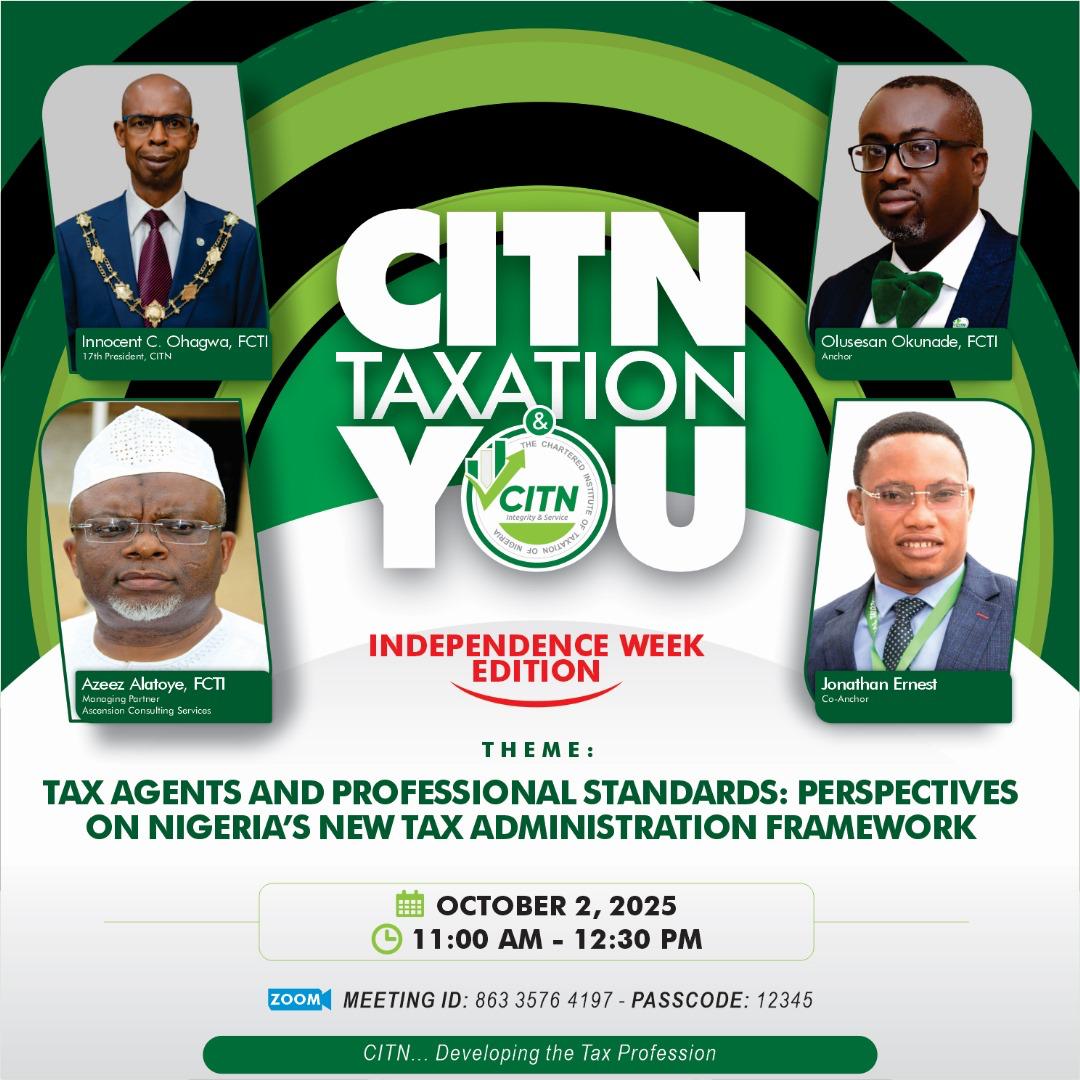 Chartered Institute of Taxation of Nigeria -CITN | Ikeja