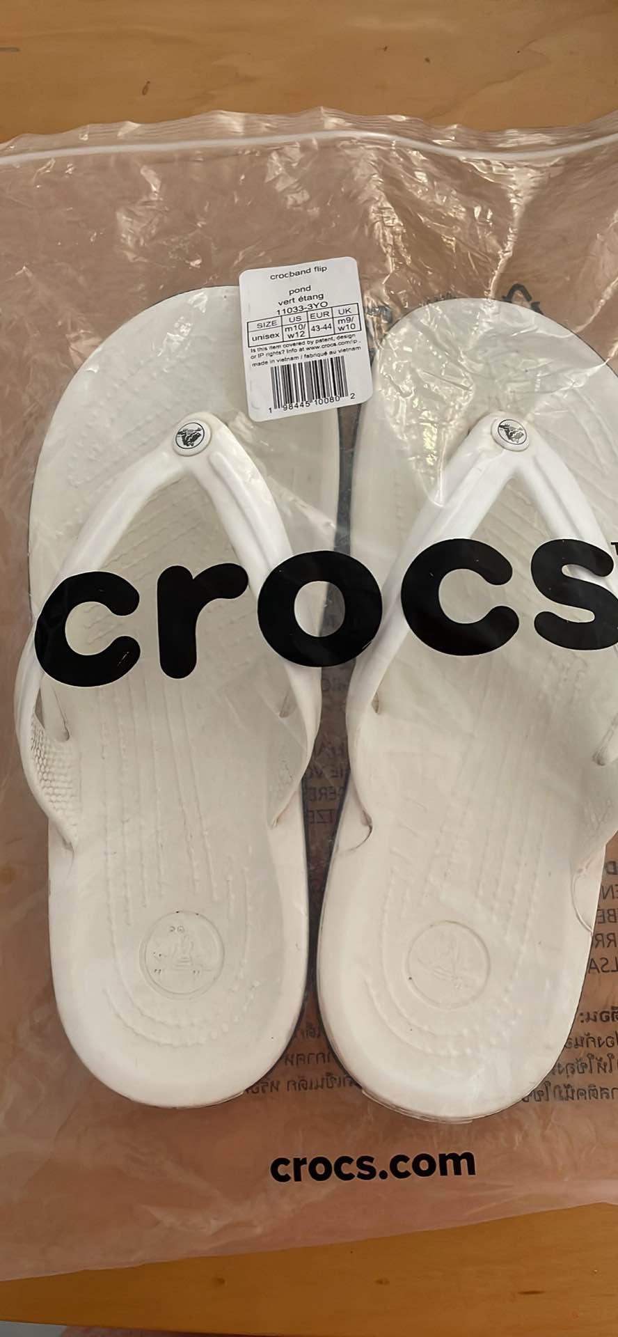 Crocs Crocband flip M7W9 White - Sandals & Flip Flops - Perth, Western ...