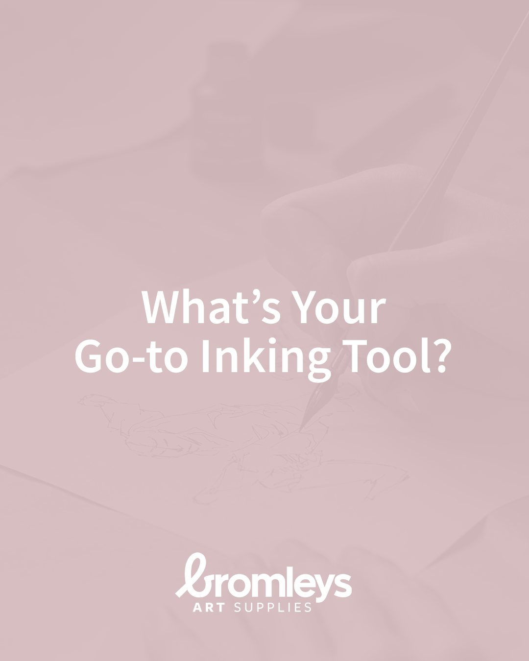 Bromleys - 🖊️ One of the joys of ink is its flexibility - it can be ...