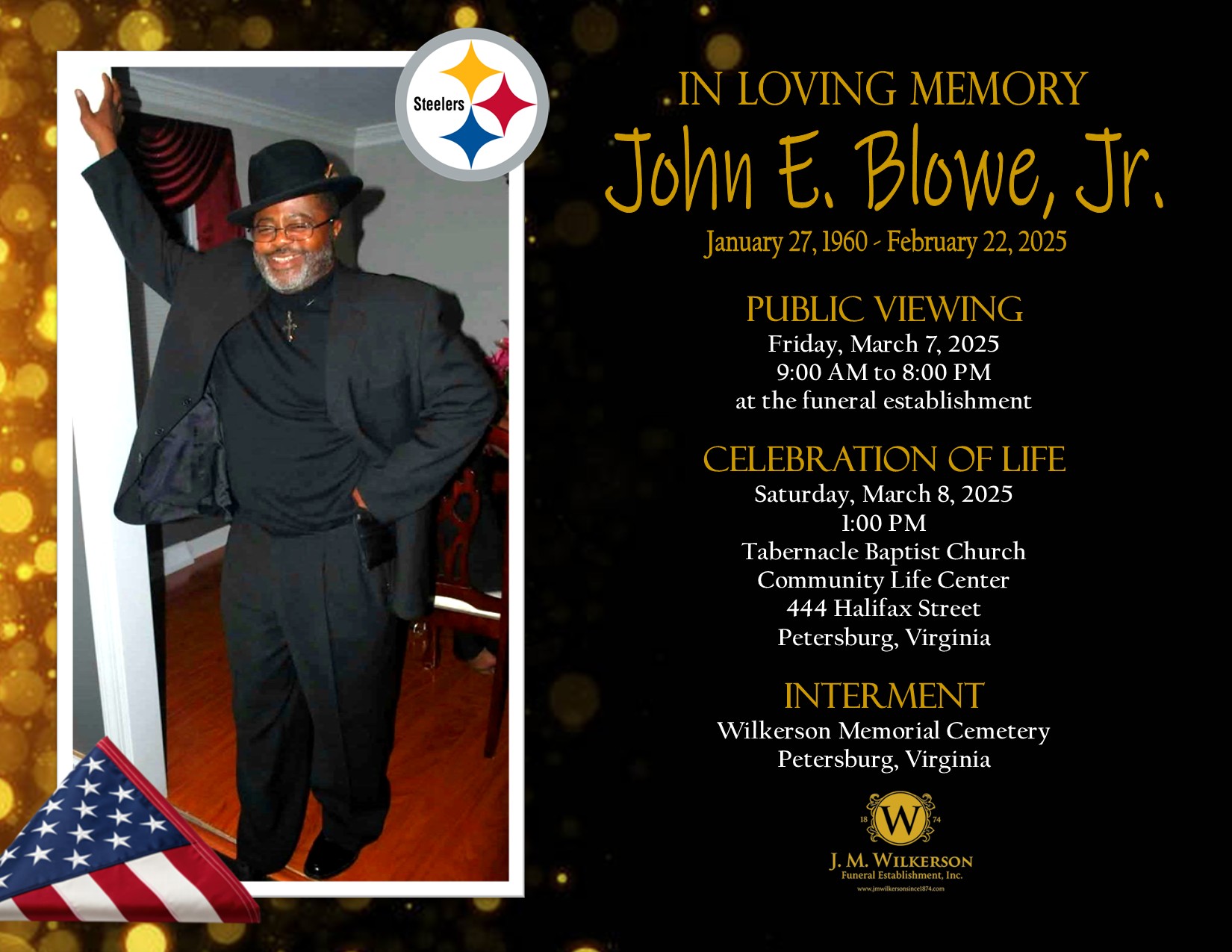 J M Wilkerson Funeral Establishment, Inc. | Petersburg VA
