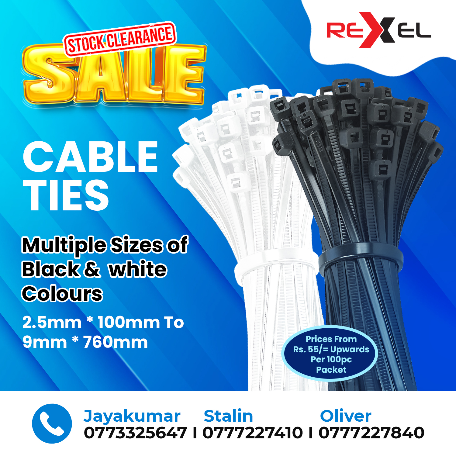 Rexel Group - #Cables #CableTie #ZipTie #HoseTie #TieWrap #WireTie # ...