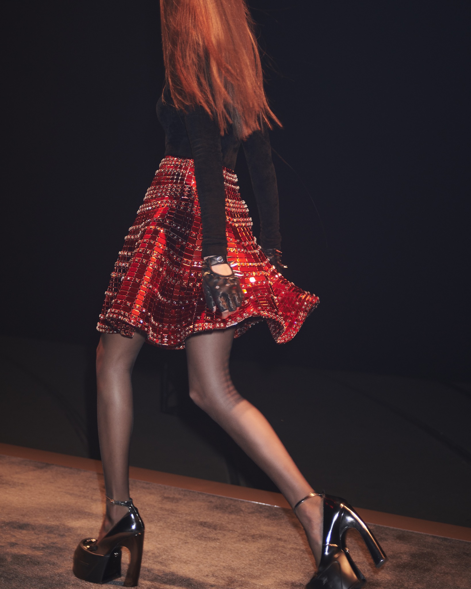 The Fall-Winter 2025 collection by Donatella Versace The