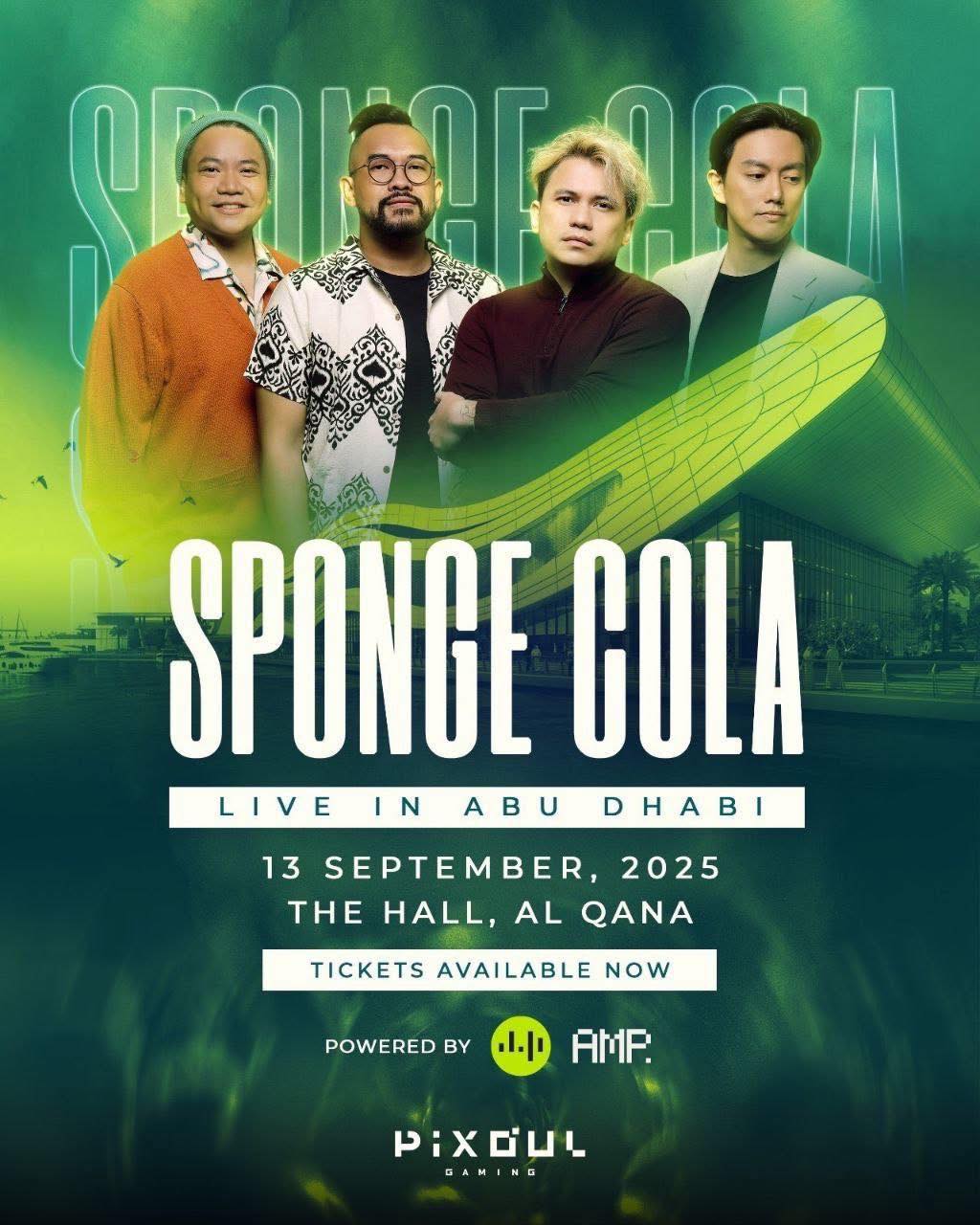Manila - Abu Dhabi, the wait is over! 🤩 Catch Sponge Cola live this ...