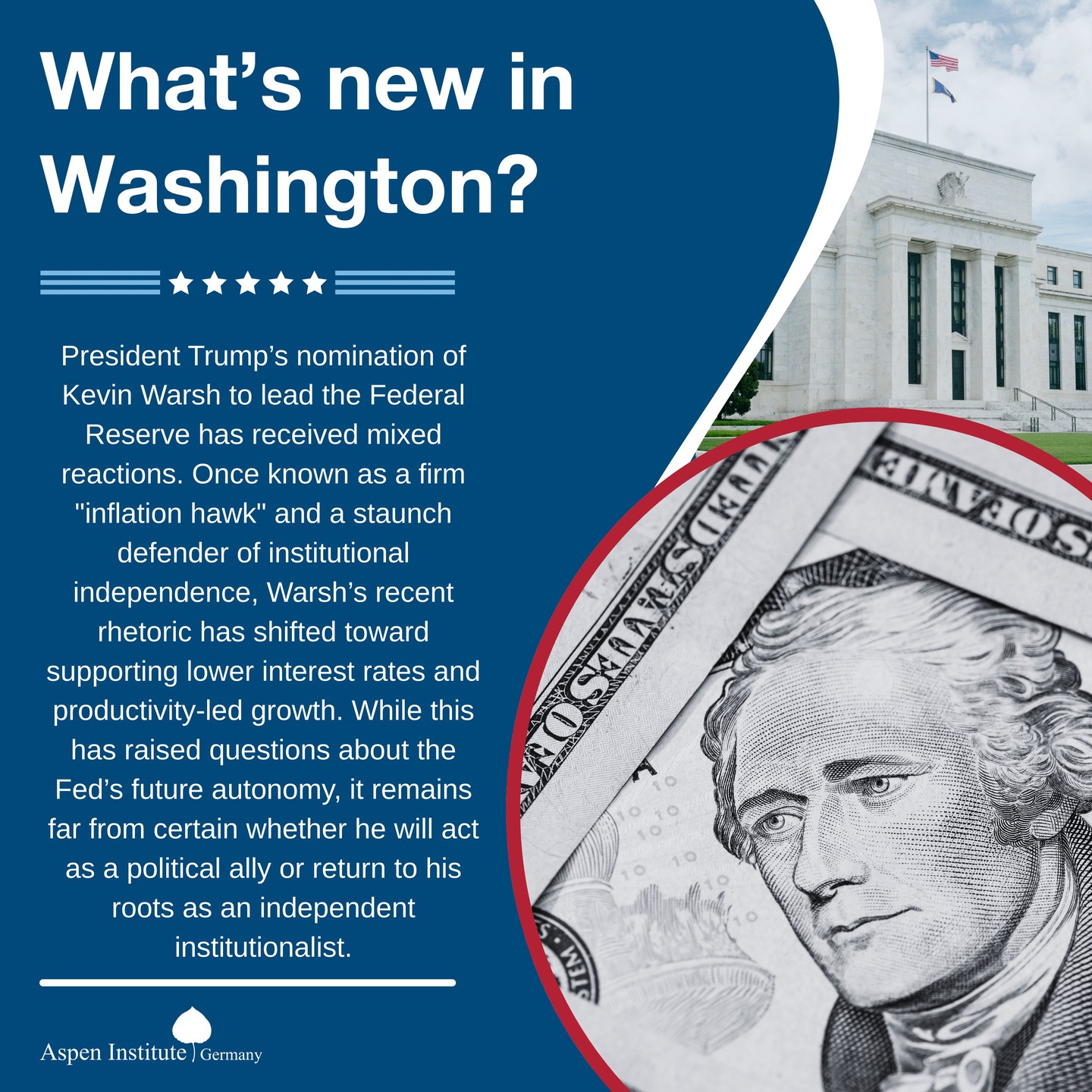 #WhatsNewInWashington: The... - Aspen Institute Germany | Facebook