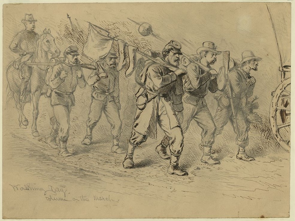 Central - The hardships of soldiering earned enlisted men and non ...
