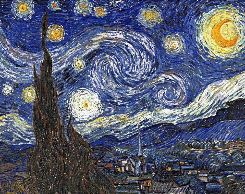 Masterworks of Modern Art ゴッホ（月星夜　表紙 Vincent van Gogh's The Starry Night at MoMA